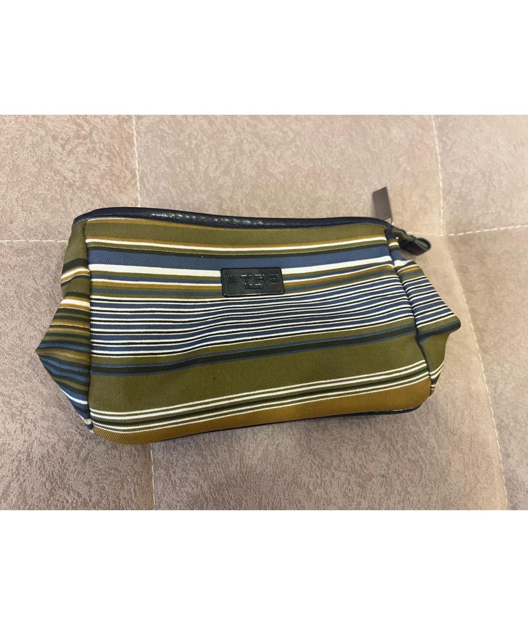ETRO Зеленая тканевая косметичка, фото 3