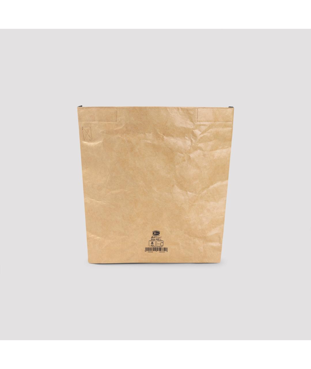 MARTINE ROSE Бежевая синтетическая сумка на плечо, фото 2