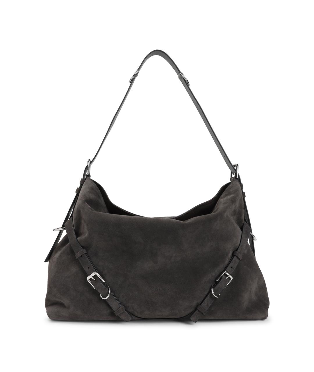 GIVENCHY Серая кожаная сумка через плечо, фото 1