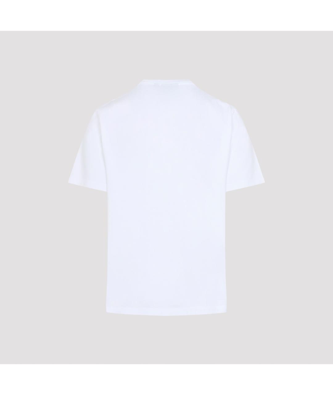 CANADA GOOSE Белая хлопковая футболка, фото 2