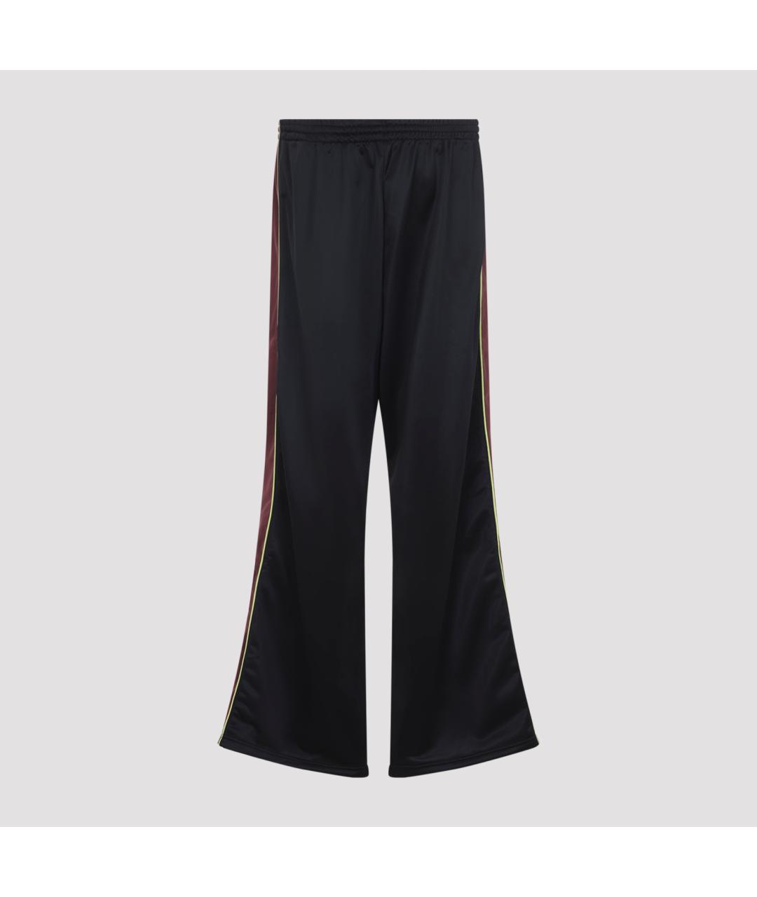 MARTINE ROSE Черные полиэстеровые повседневные брюки, фото 2