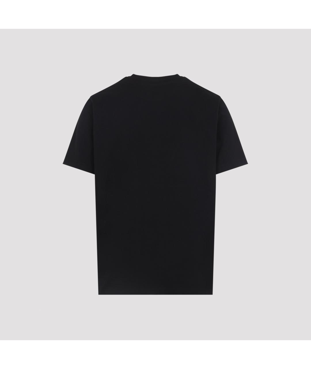 CANADA GOOSE Черная хлопковая футболка, фото 2