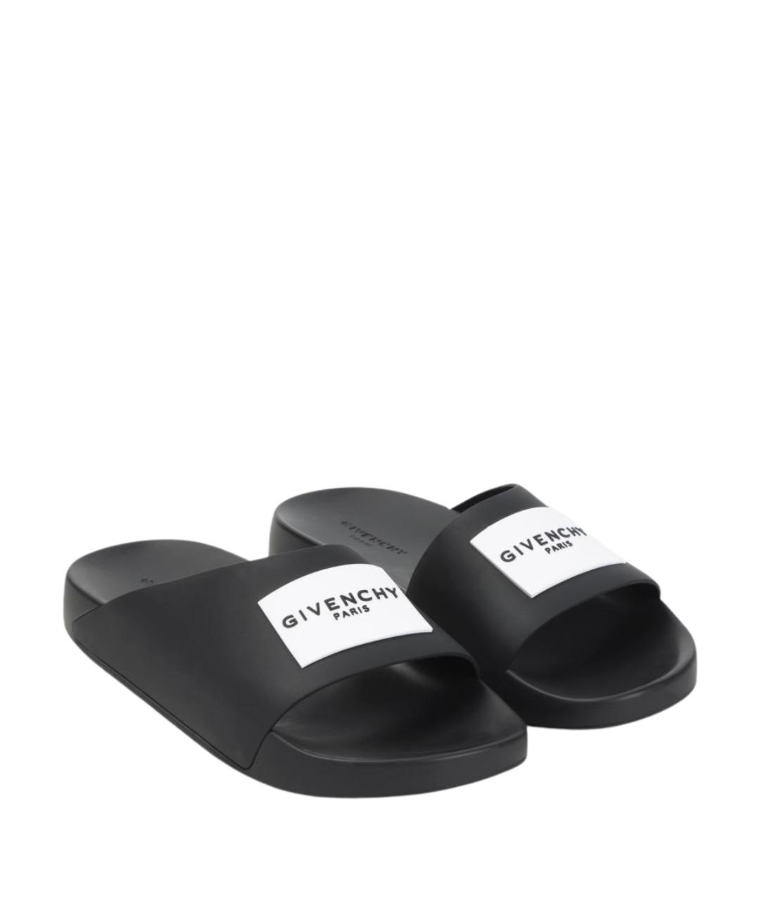 GIVENCHY Черные сандалии, фото 3