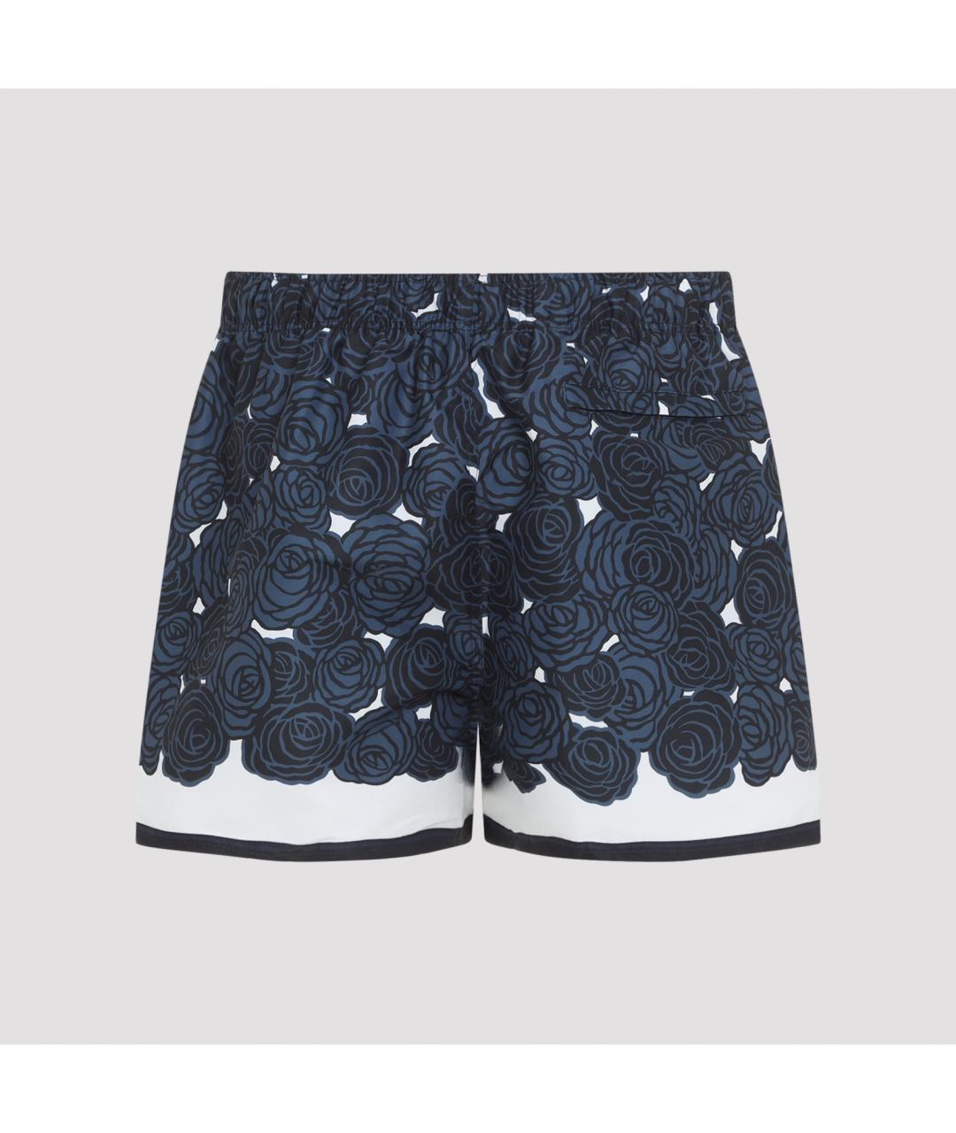 GIVENCHY Темно-синие полиэстеровые шорты, фото 2