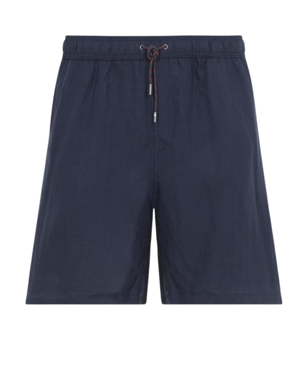 SEASE Синие льняные шорты, фото 1