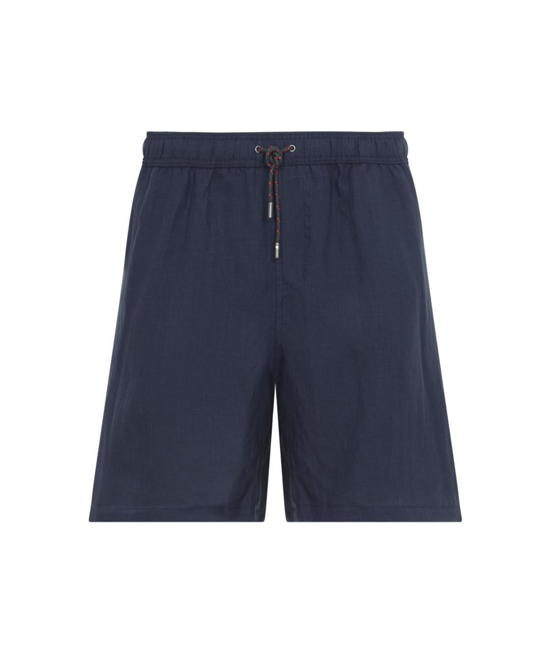 SEASE Синие льняные шорты, фото 4