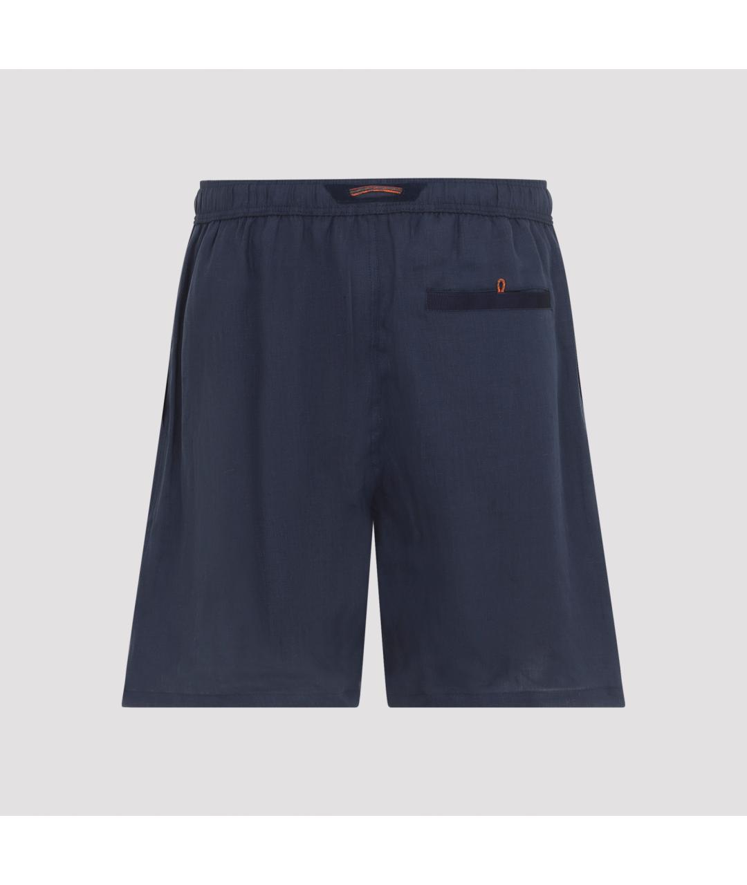 SEASE Синие льняные шорты, фото 2