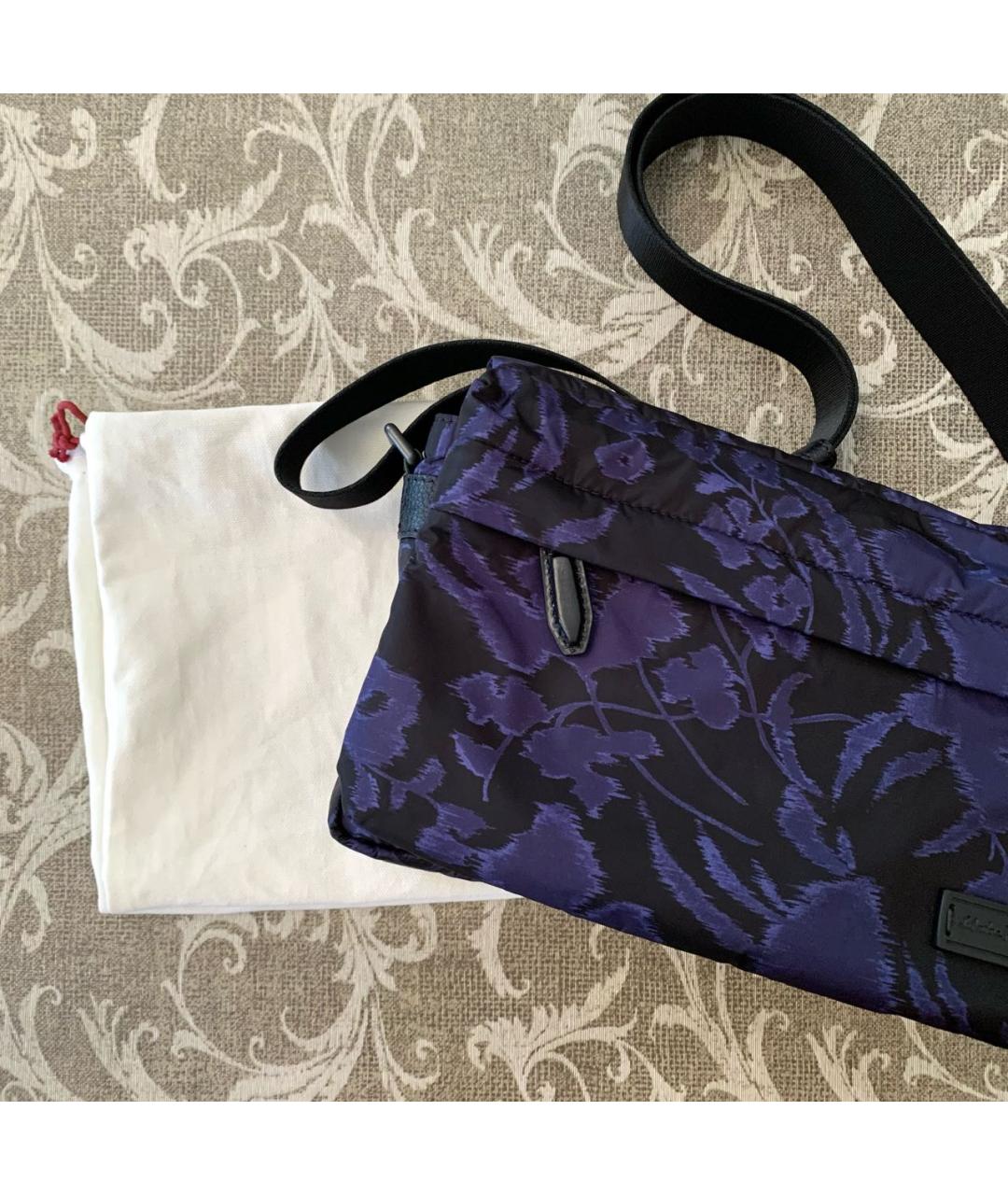 FERRAGAMO Мульти синтетическая сумка на плечо, фото 6