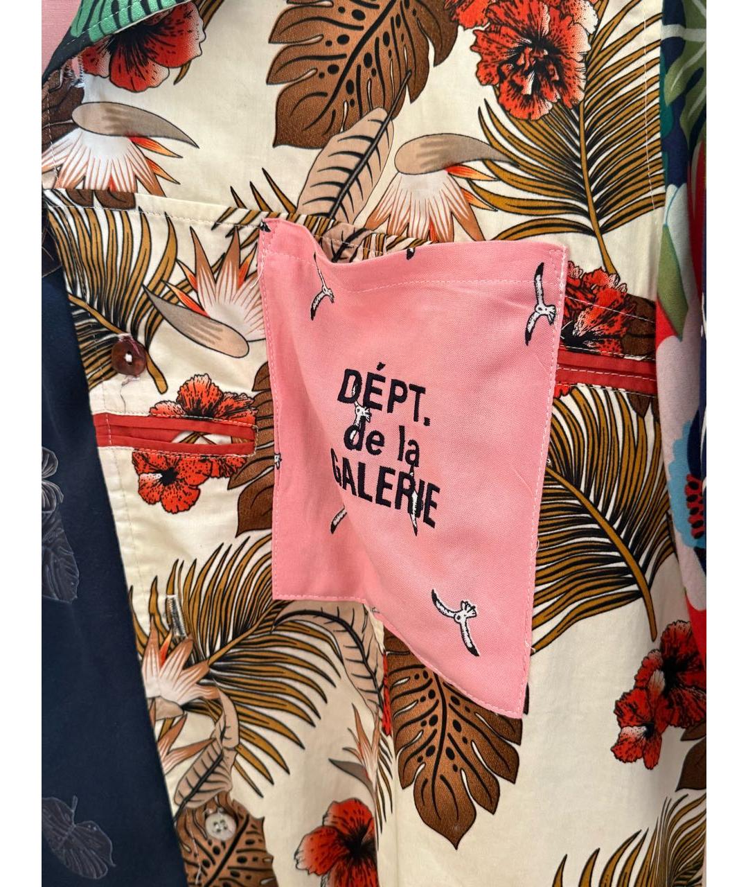 Gallery Dept Мульти хлопко-полиэстеровая кэжуал рубашка, фото 7