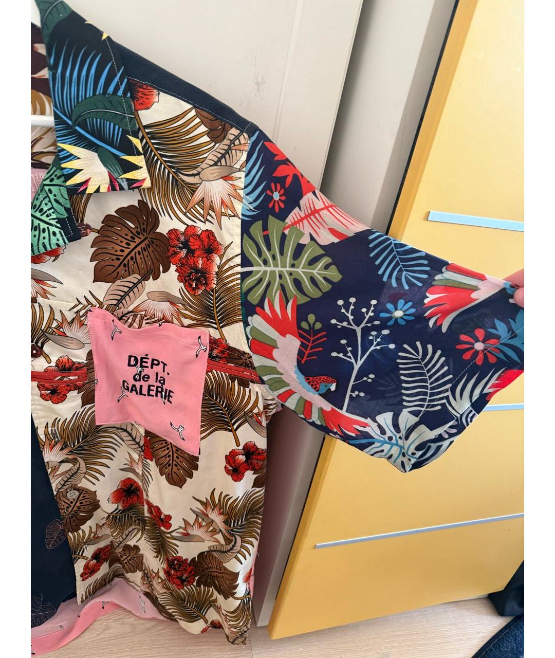 Gallery Dept Мульти хлопко-полиэстеровая кэжуал рубашка, фото 5