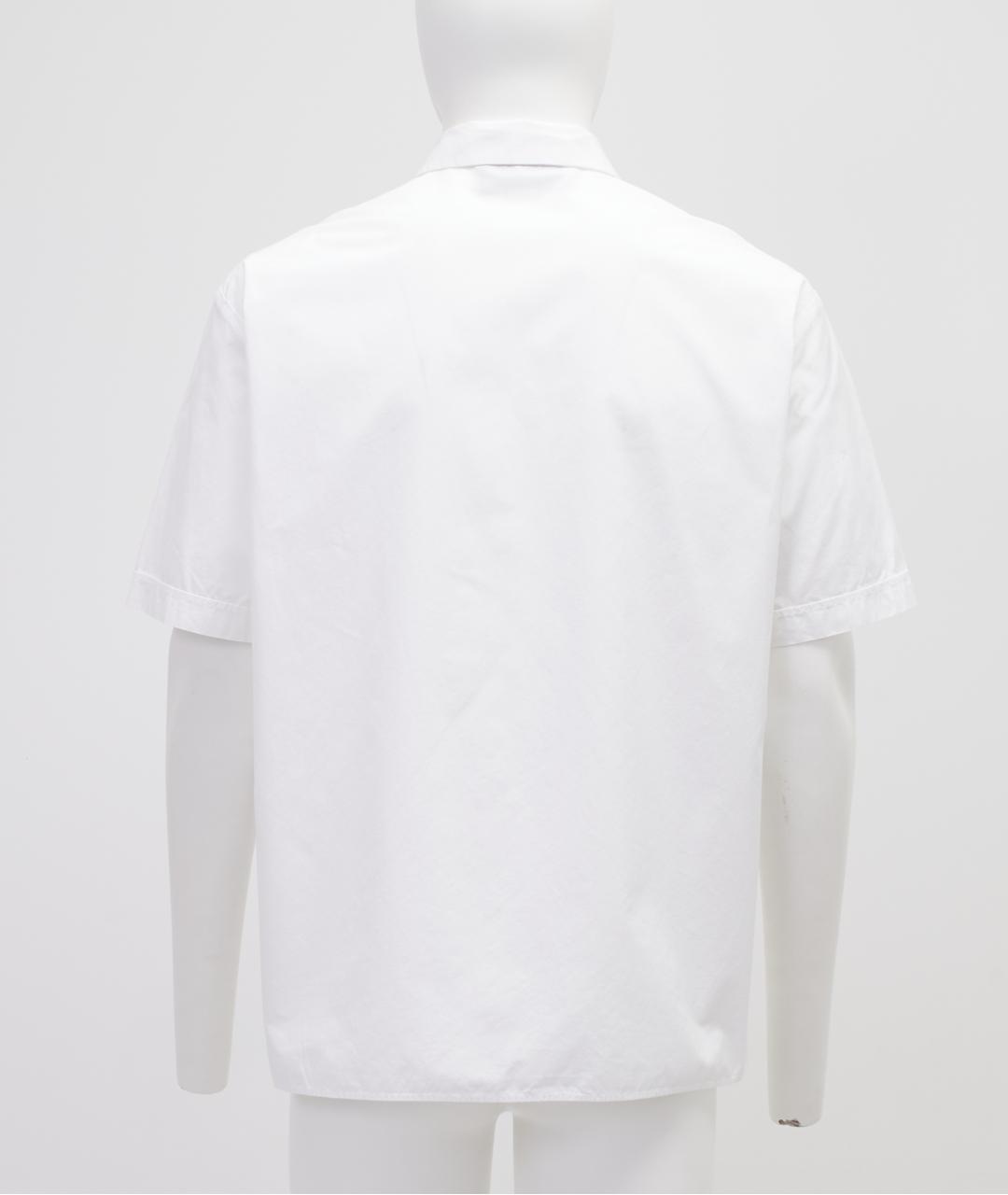 GUCCI Белая хлопковая классическая рубашка, фото 2