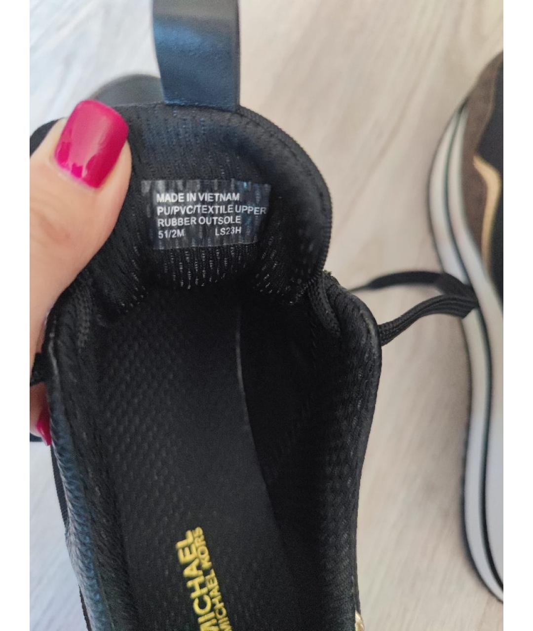 MICHAEL KORS Коричневые кроссовки, фото 7