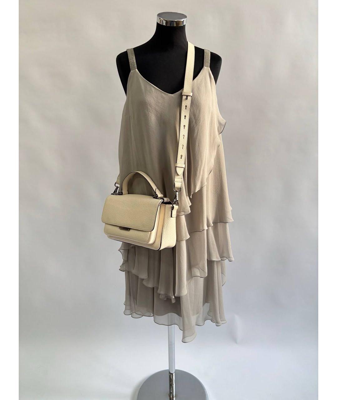 BRUNELLO CUCINELLI Шелковое повседневное платье, фото 6