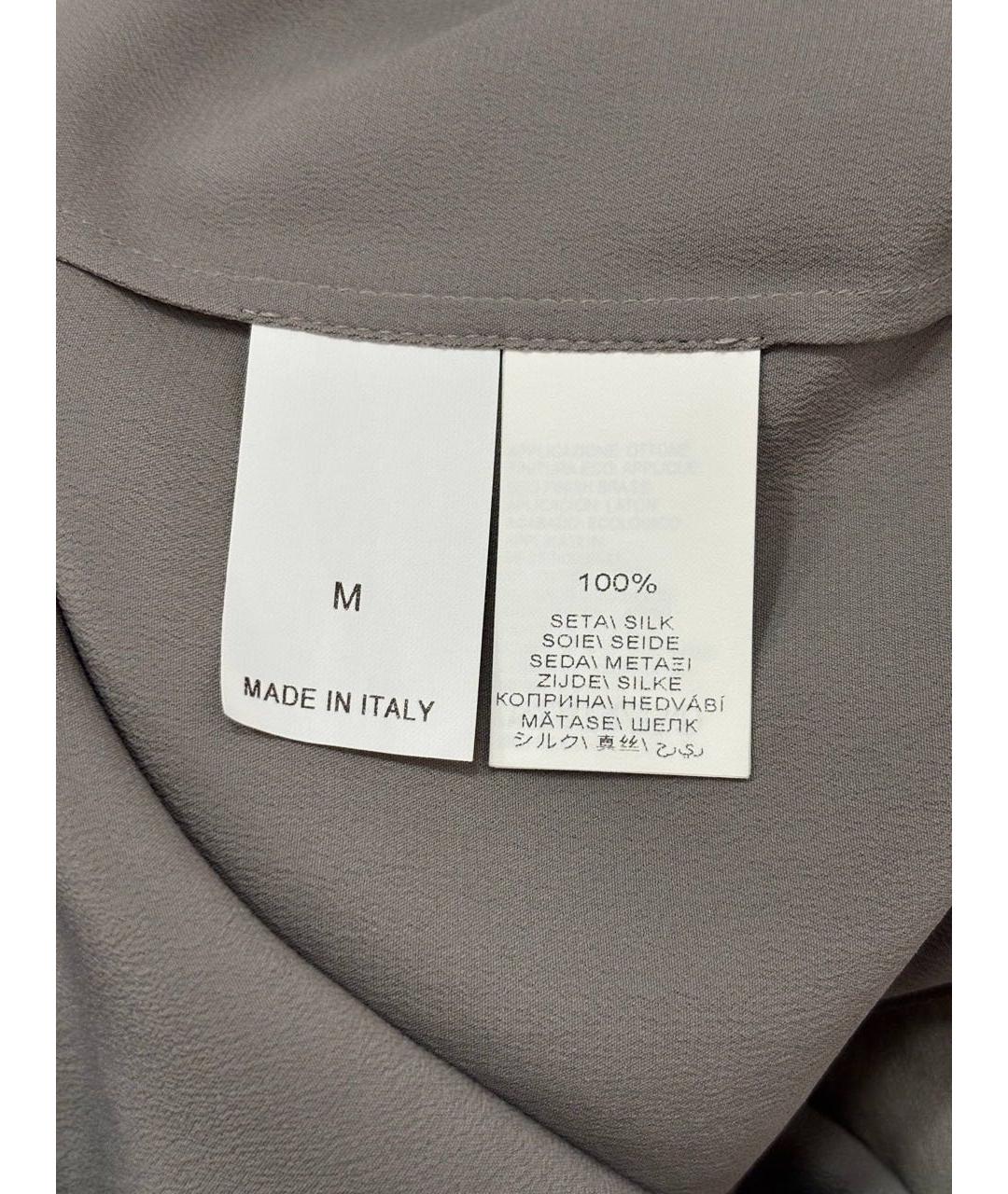 BRUNELLO CUCINELLI Шелковое повседневное платье, фото 4