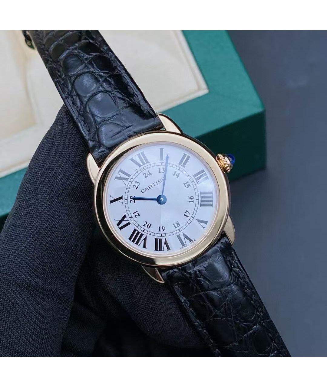 CARTIER Золотые часы из желтого золота, фото 5