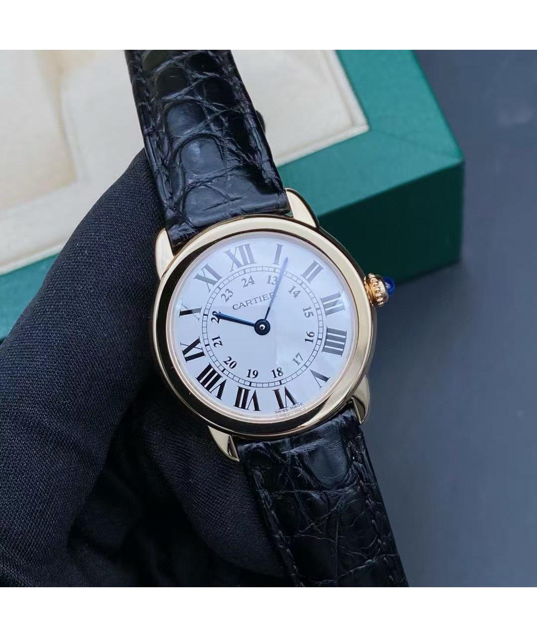 CARTIER Золотые часы из желтого золота, фото 6