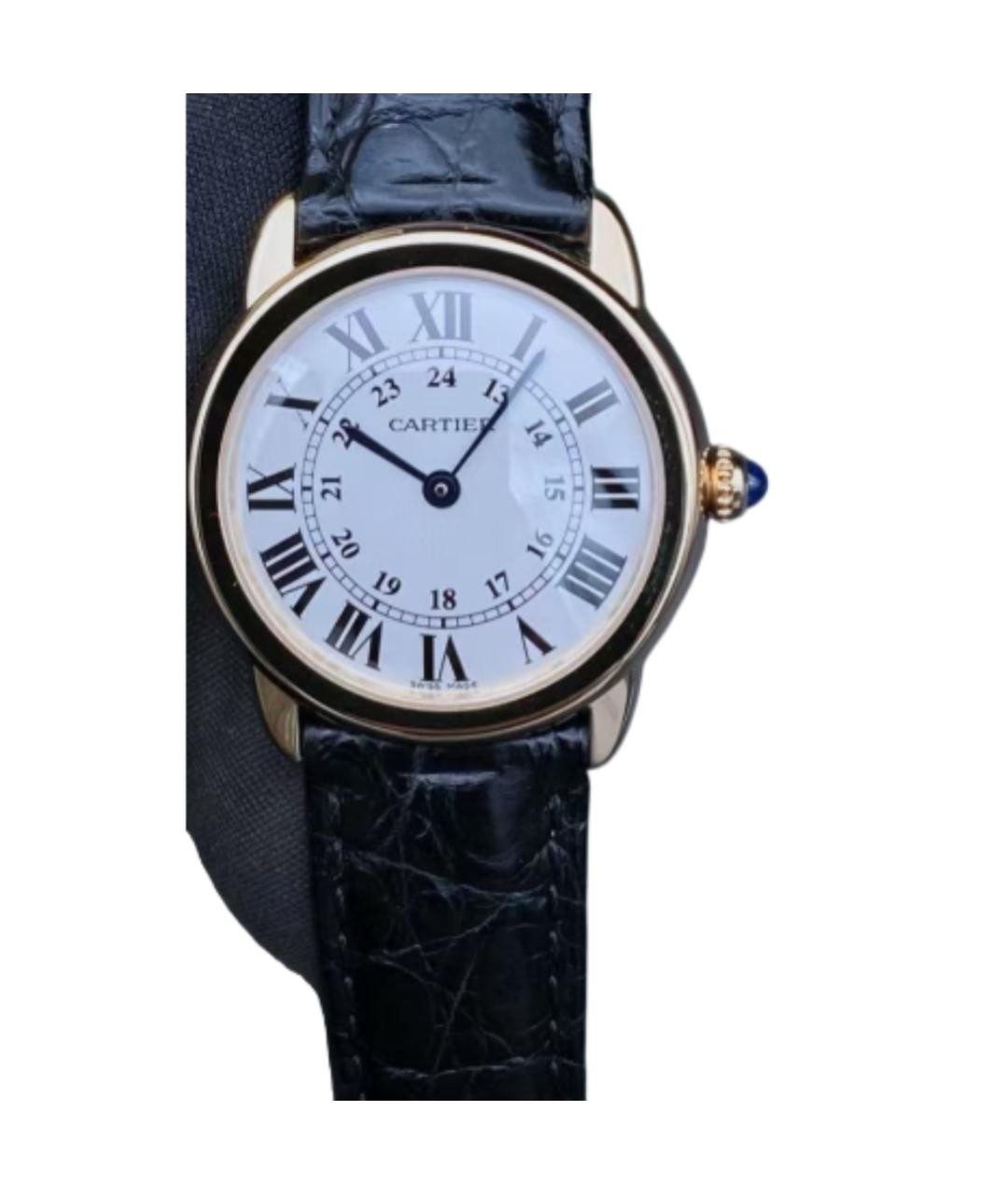 CARTIER Золотые часы из желтого золота, фото 2