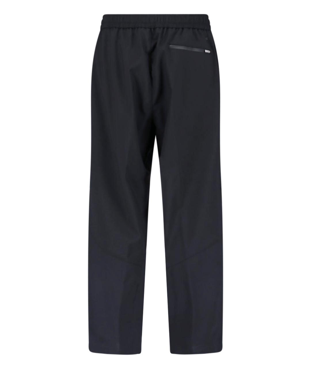 LAMINAR Черные полиэстеровые повседневные брюки, фото 2