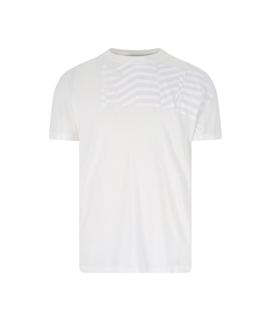 GOLDEN GOOSE DELUXE BRAND Белая футболка, фото 1