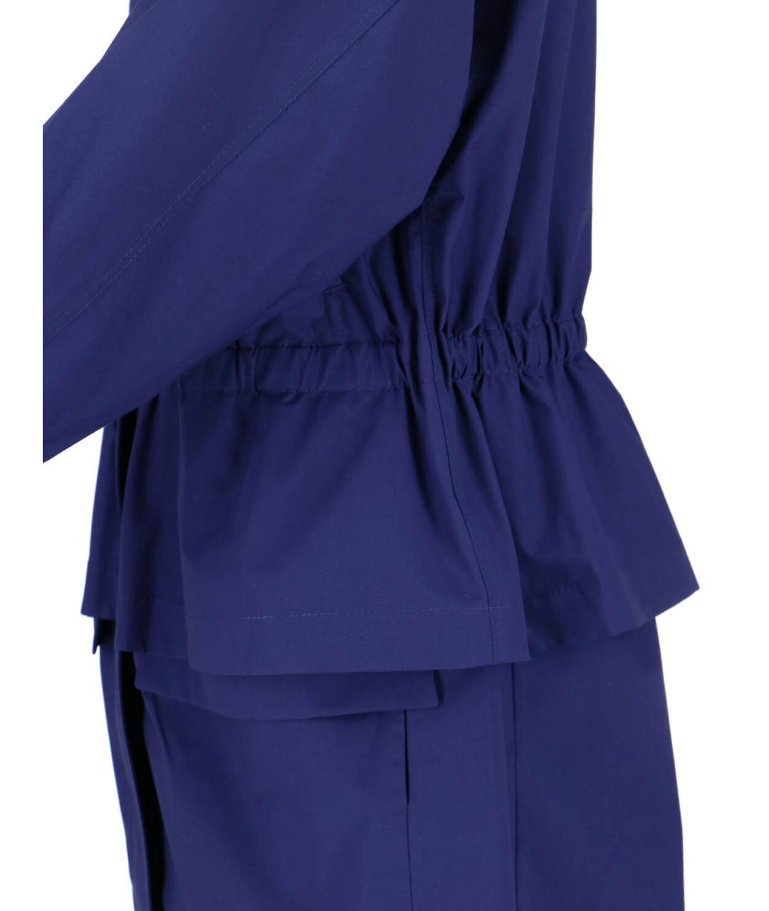 FENDI Синяя хлопковая парка, фото 3