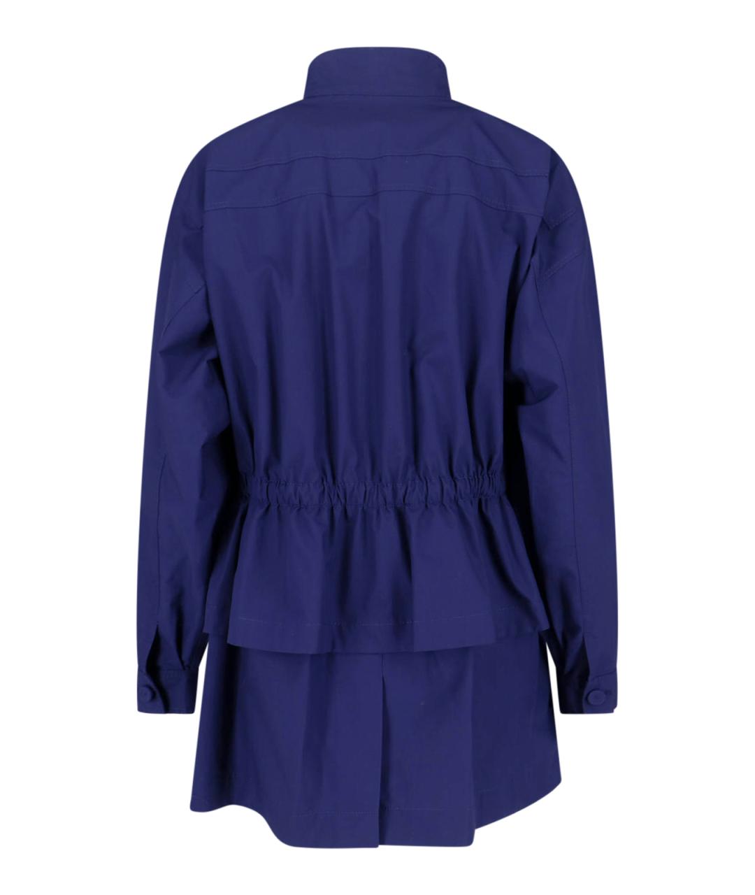 FENDI Синяя хлопковая парка, фото 2