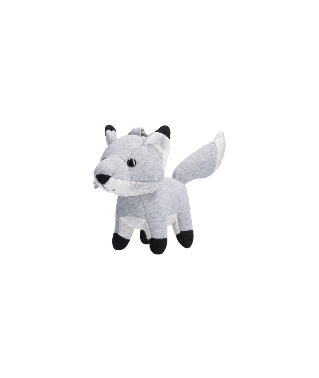 MAISON KITSUNE Серый брелок, фото 3