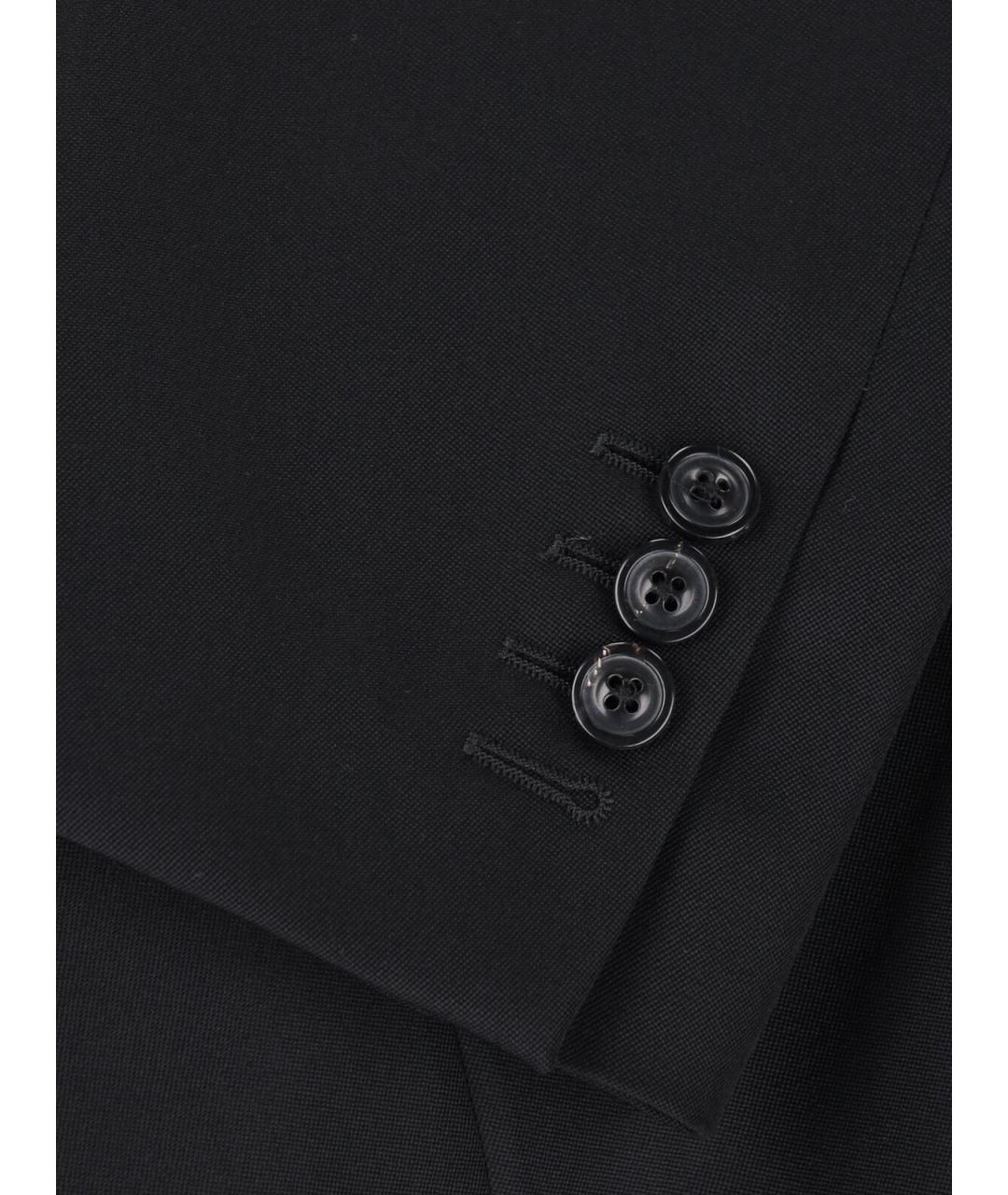 MAISON MARGIELA Черный шерстяной пиджак, фото 3