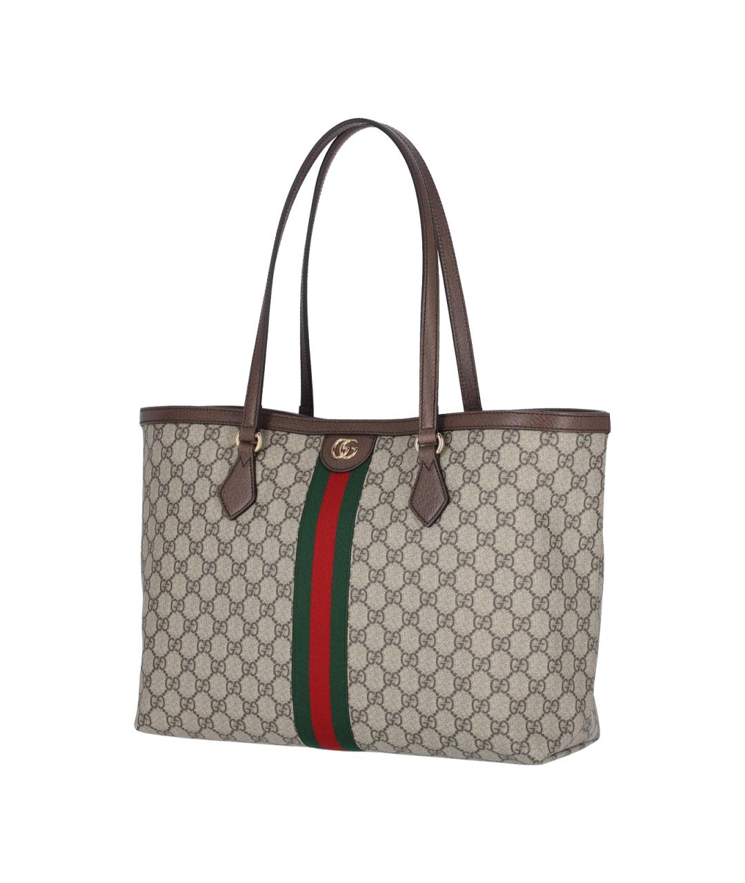 GUCCI Бежевая сумка тоут, фото 2