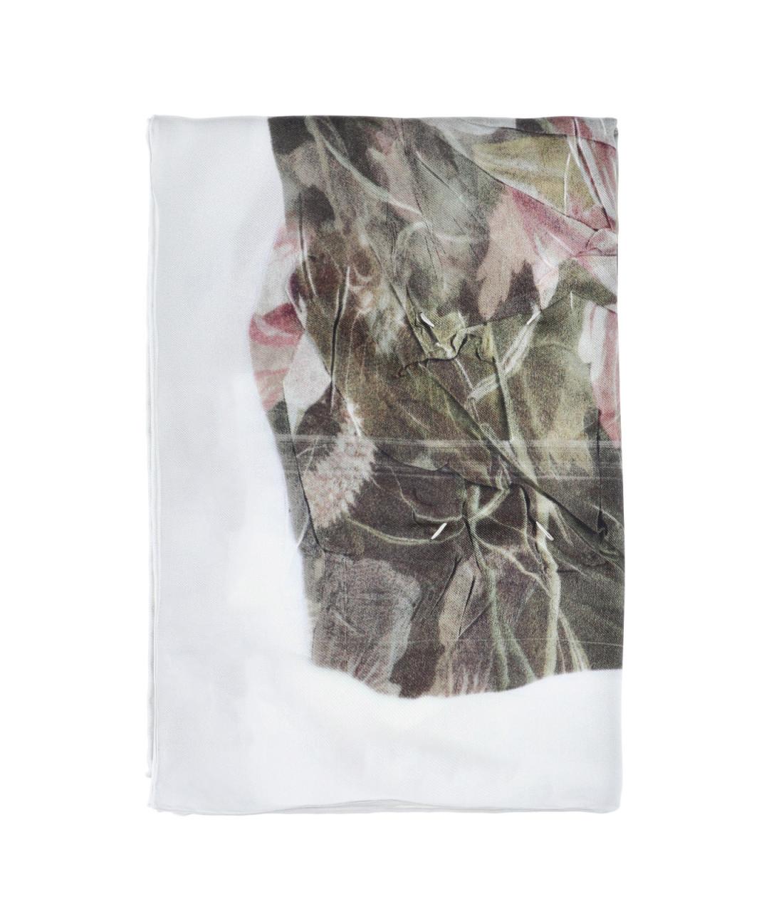 MAISON MARGIELA Мульти шелковый шарф, фото 2