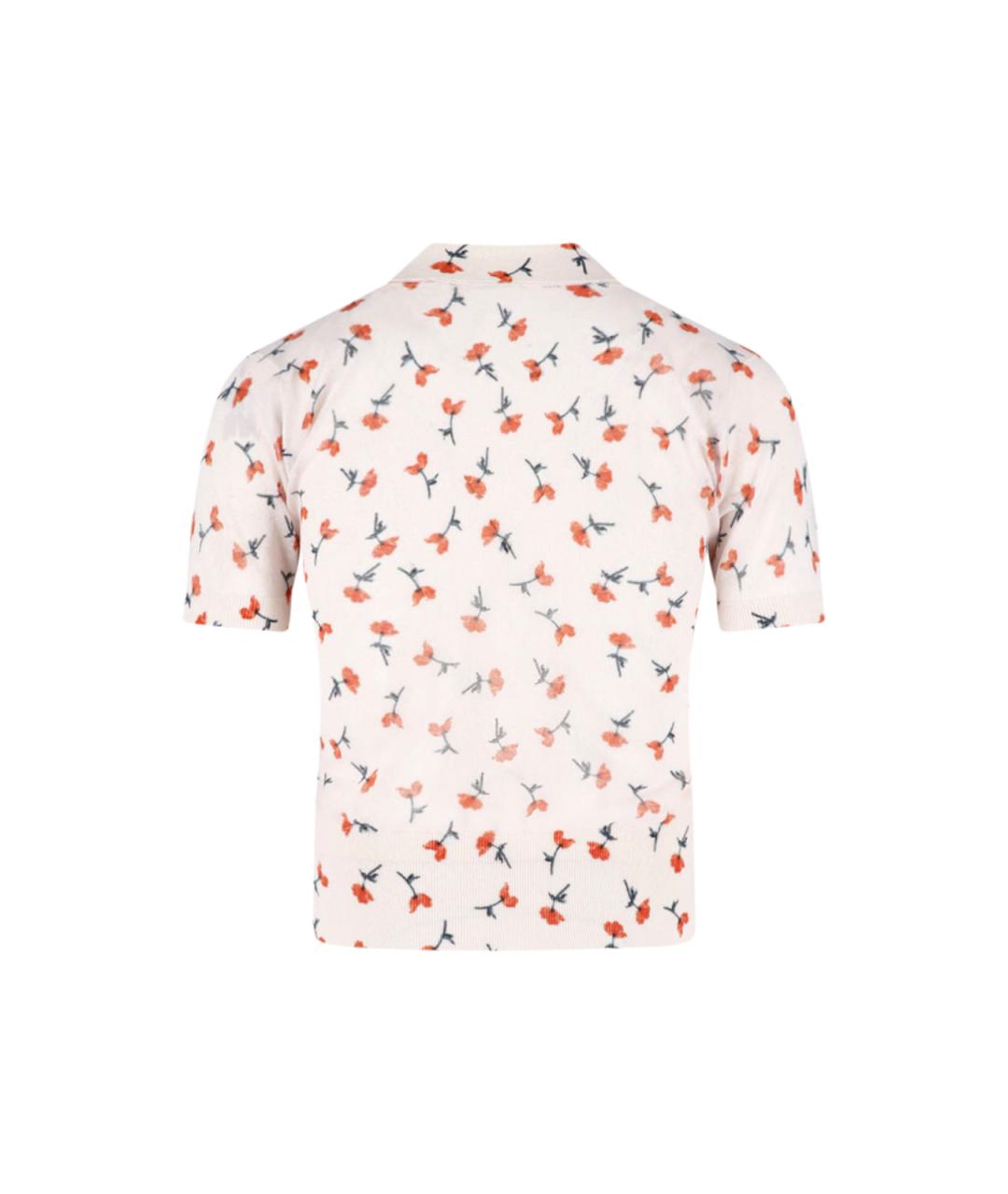 JIL SANDER Розовая хлопковая футболка, фото 2