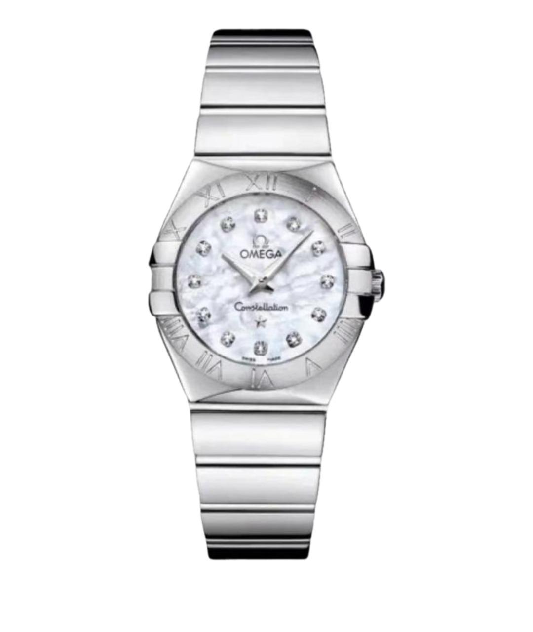 OMEGA Серебряные часы, фото 1