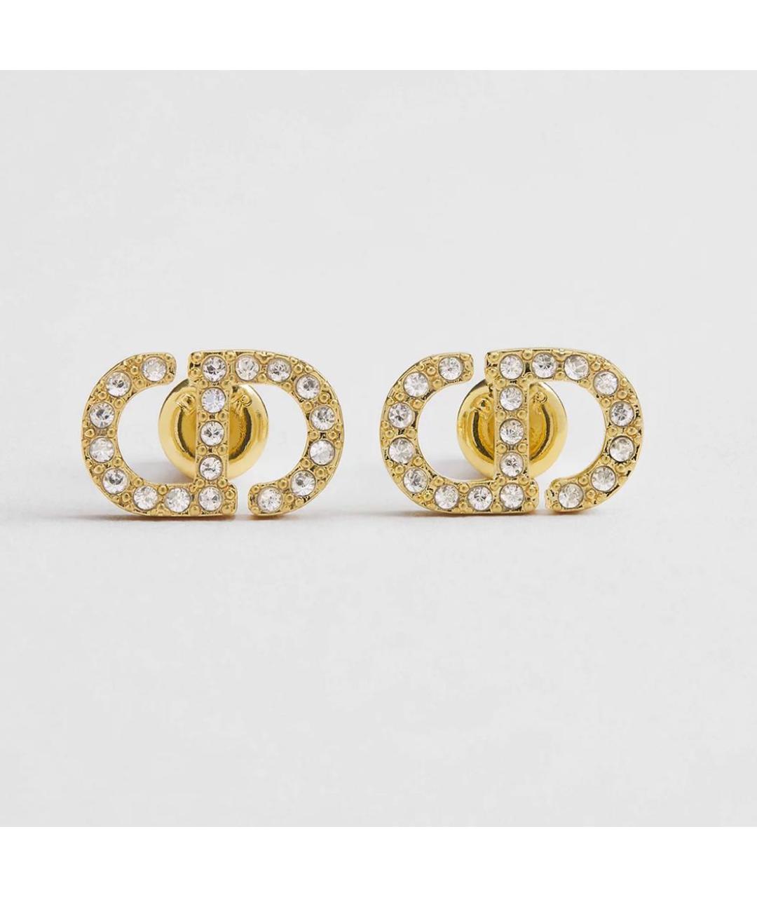 CHRISTIAN DIOR Золотые серьги, фото 4