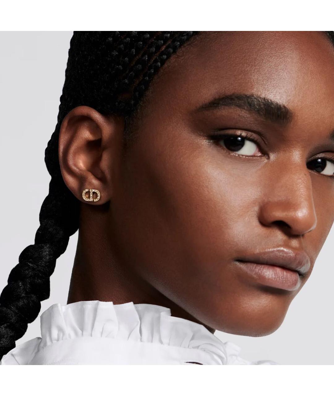 CHRISTIAN DIOR Золотые серьги, фото 2