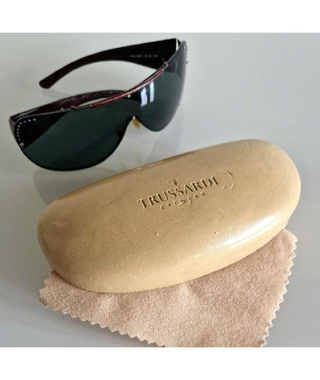 TRUSSARDI Коричневые солнцезащитные очки, фото 7