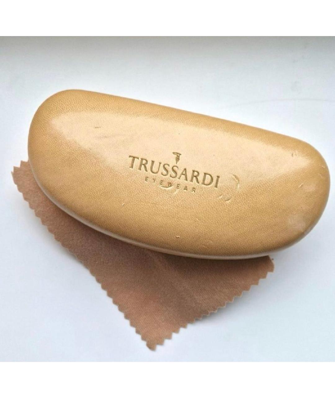 TRUSSARDI Коричневые солнцезащитные очки, фото 4