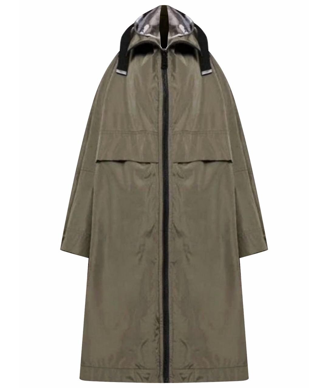 DKNY Хаки синтетический тренч/плащ, фото 1
