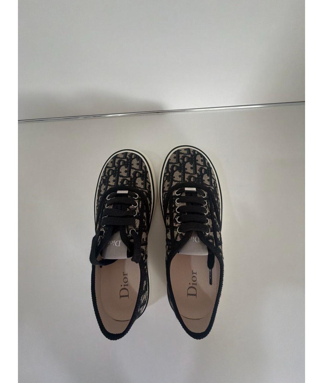 CHRISTIAN DIOR Текстильные кеды, фото 3