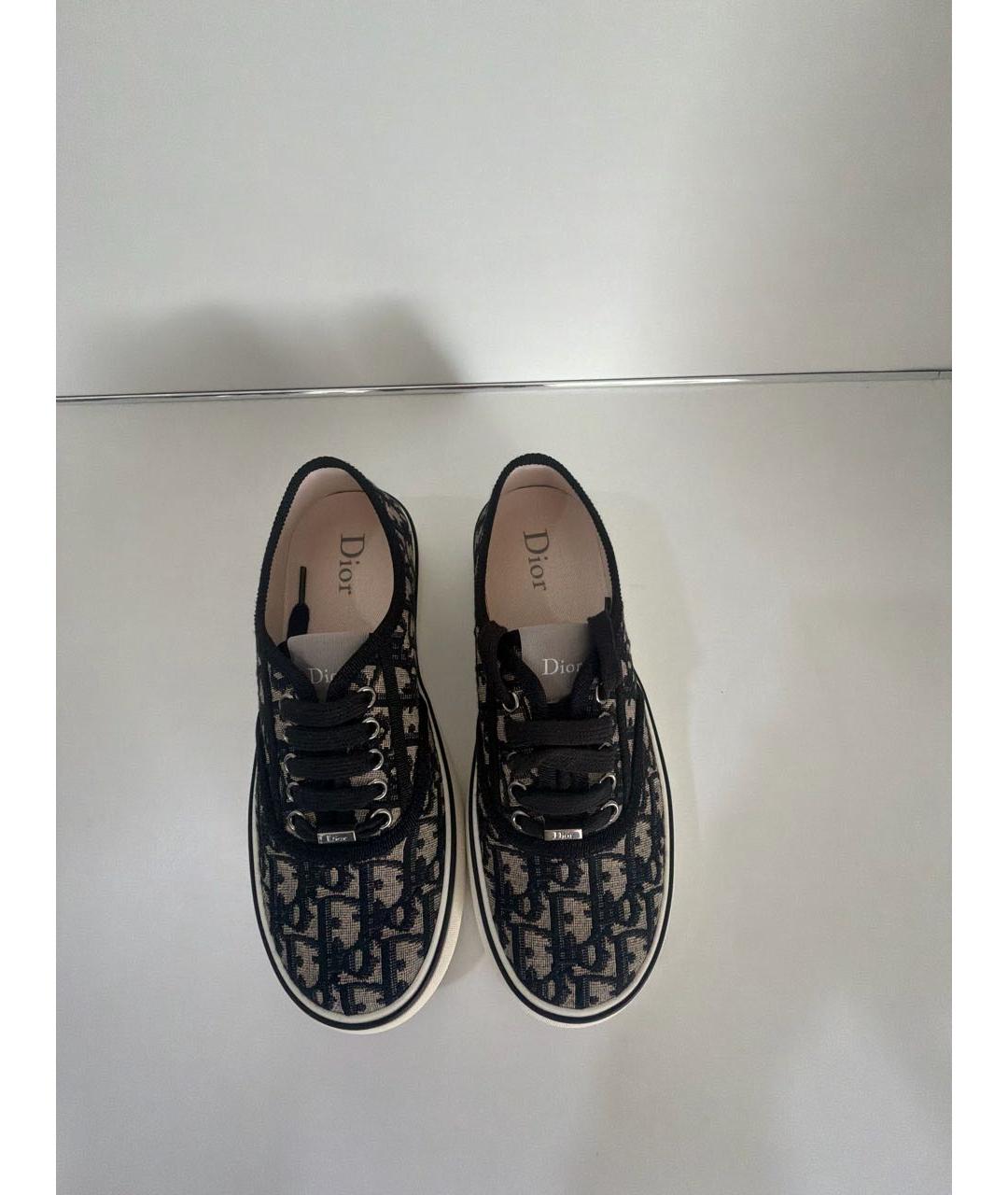 CHRISTIAN DIOR Текстильные кеды, фото 2