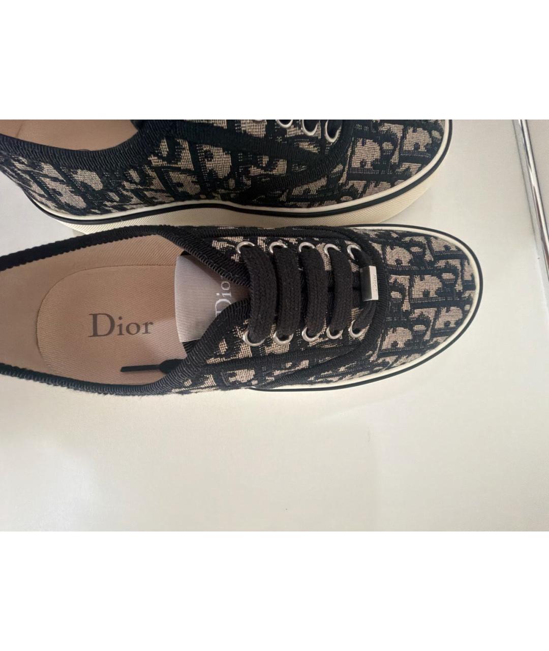 CHRISTIAN DIOR Текстильные кеды, фото 5
