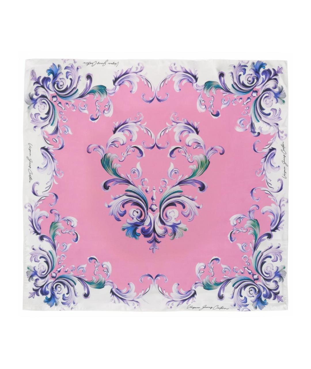 VERSACE JEANS COUTURE Мульти шелковый платок, фото 1