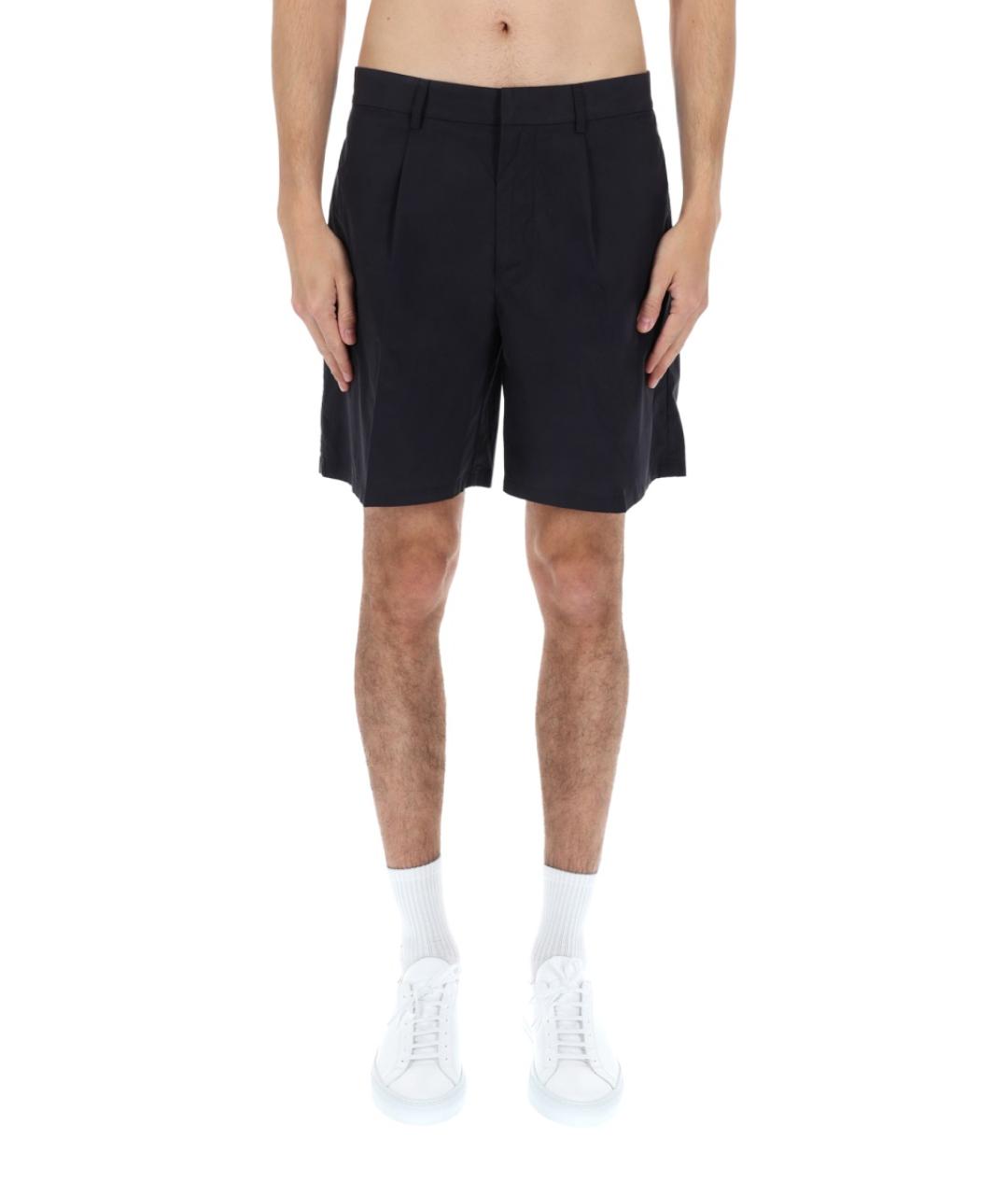 EMPORIO ARMANI Синие хлопковые шорты, фото 6