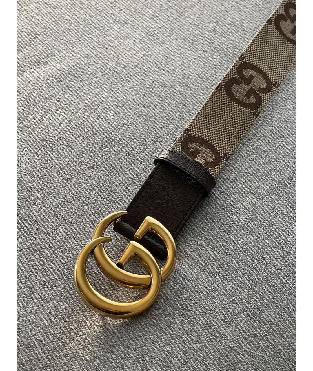 GUCCI Коричневый кожаный ремень, фото 2