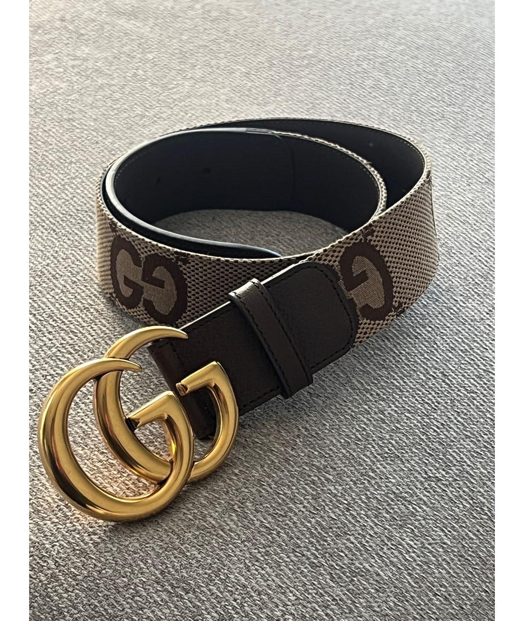 GUCCI Коричневый кожаный ремень, фото 7