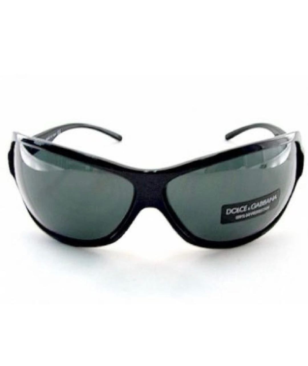 DOLCE&GABBANA Черные пластиковые солнцезащитные очки, фото 5