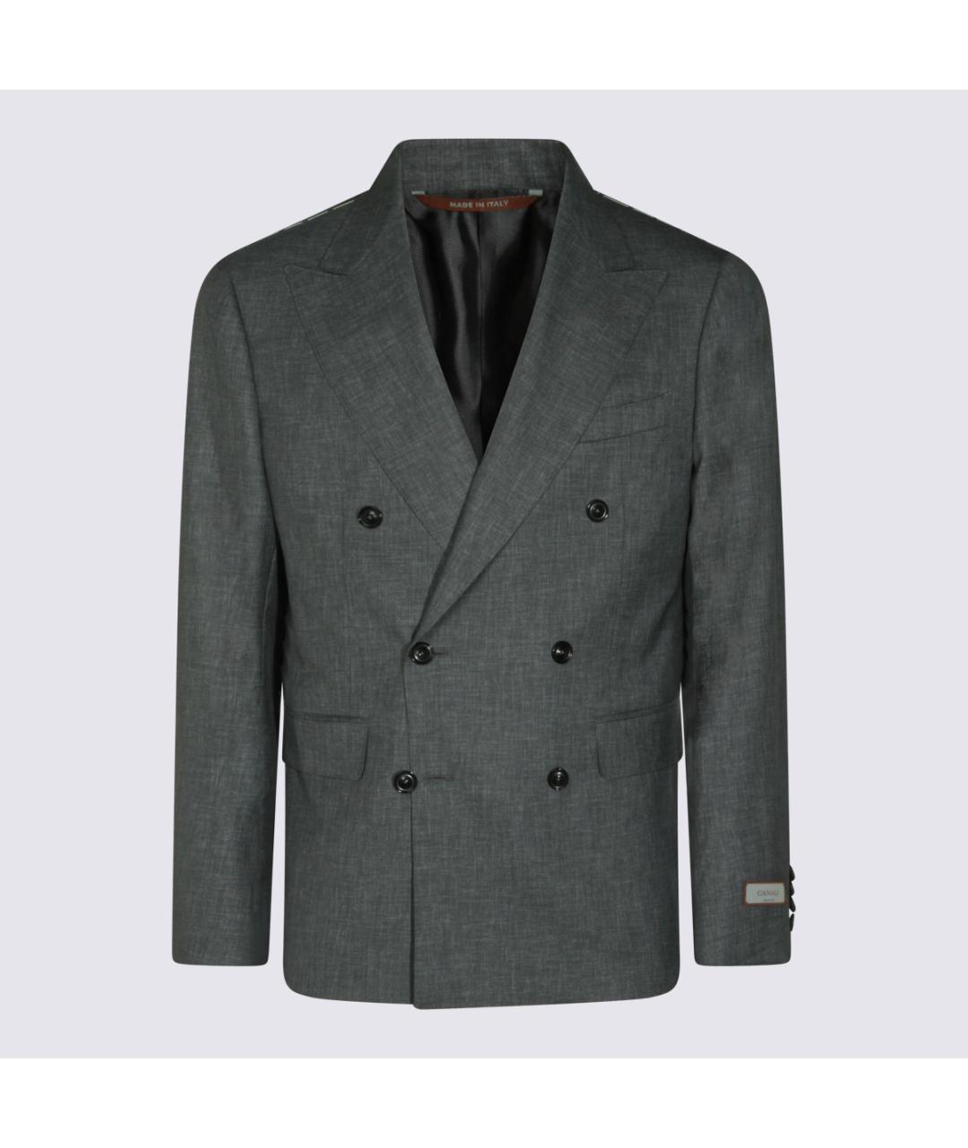 CANALI Серый классический костюм, фото 2