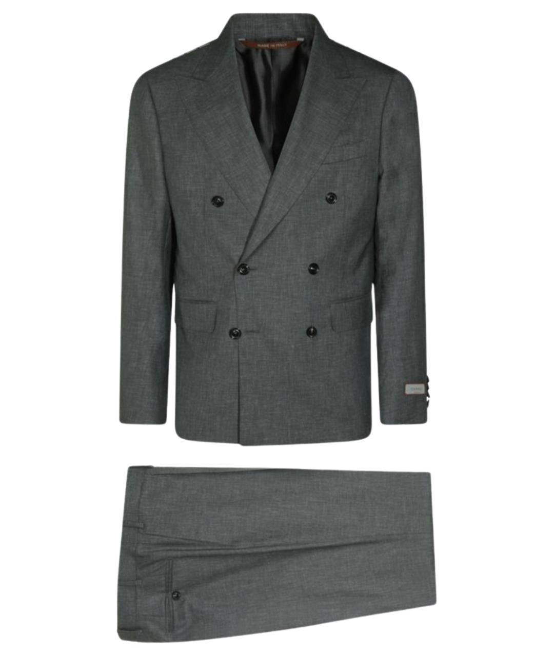 CANALI Серый классический костюм, фото 1