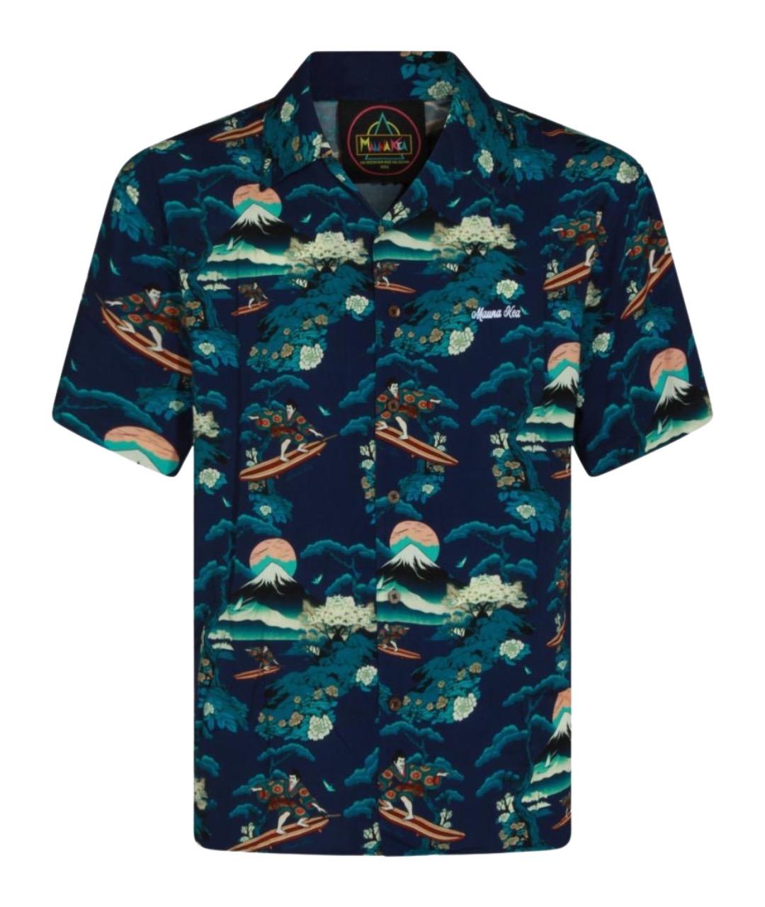 Maunakea Синяя кэжуал рубашка, фото 1