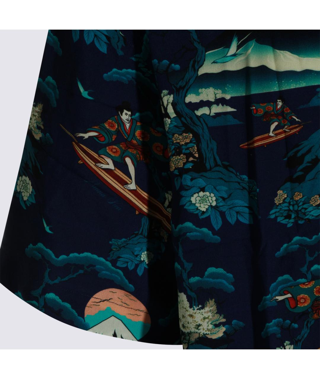 Maunakea Синяя кэжуал рубашка, фото 3