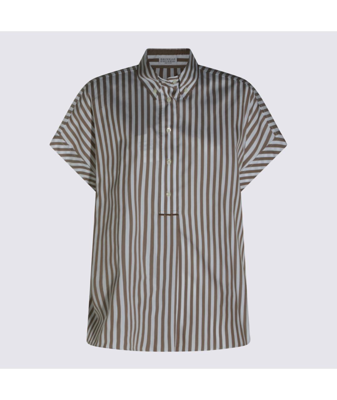 BRUNELLO CUCINELLI Мульти рубашка, фото 5