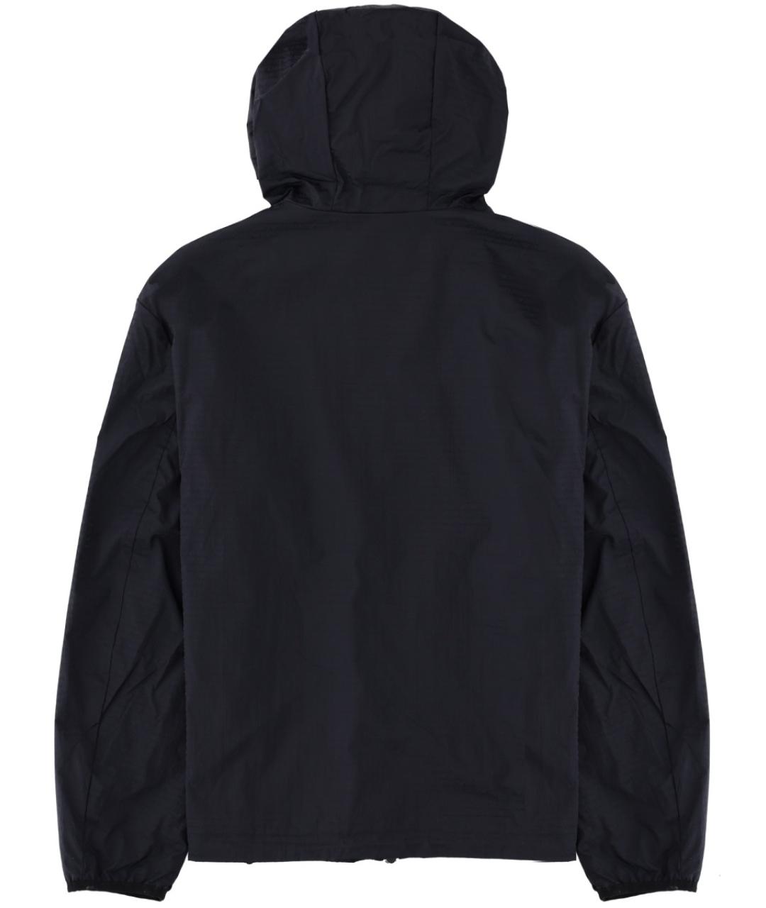 EMPORIO ARMANI Темно-синяя полиамидовая куртка, фото 2